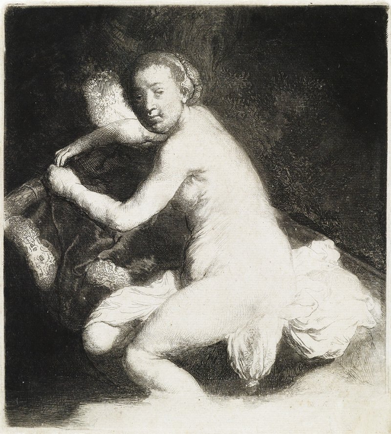 Картина рембрандта эгина
