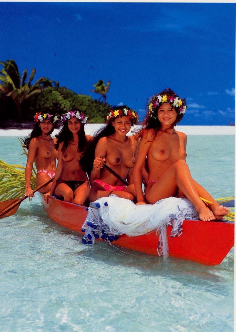 Красивые голые таитянки
