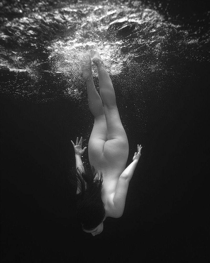 Красивые голые под водой