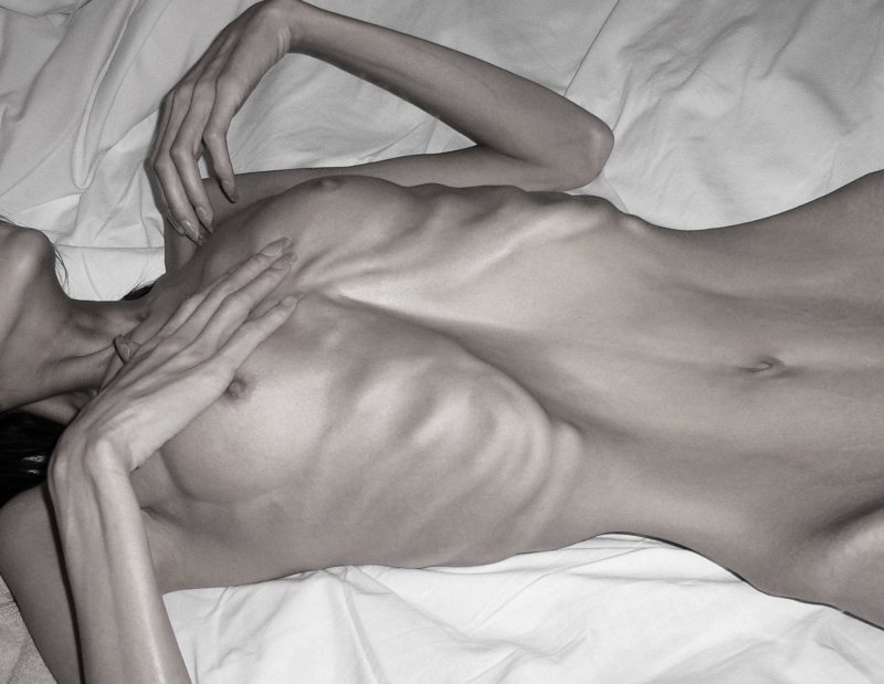 Красивые голые анорексички
