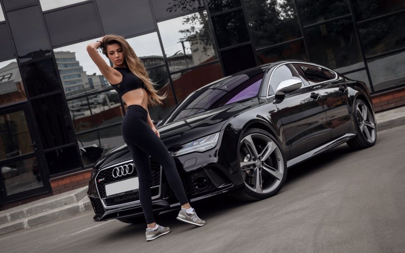 Полина алексеева audi rs7 alex bazilev