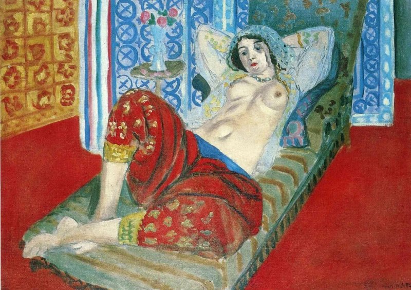 Анри матисс odalisque