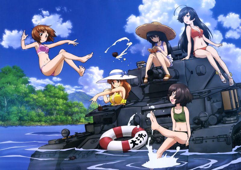 Аниме танкистки girls und panzer