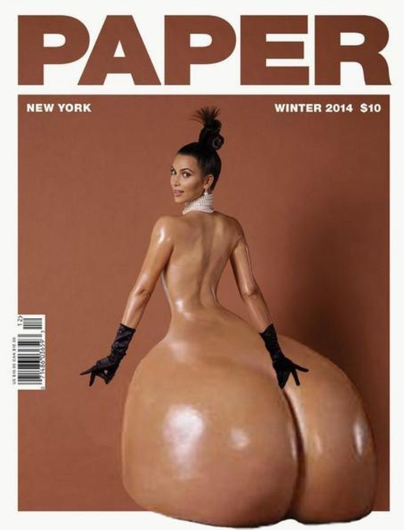 Ким кардашян paper magazine foto