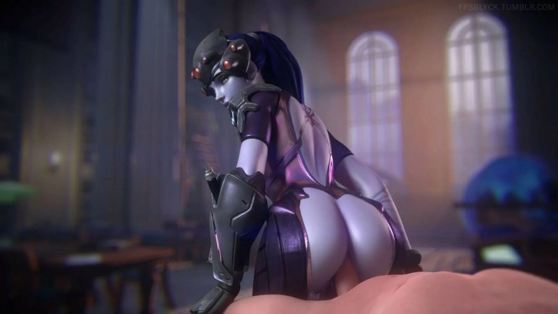 Overwatch роковая вдова hentai