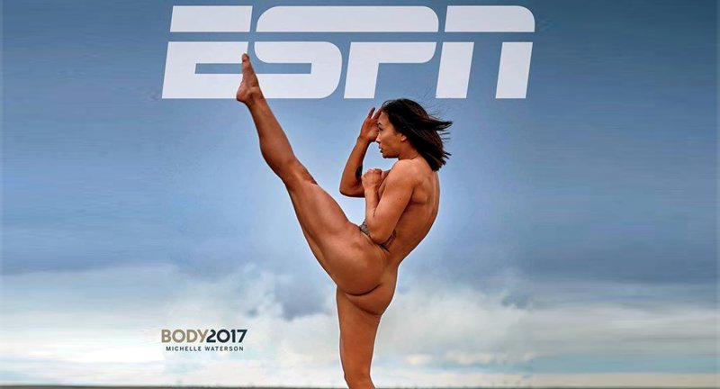 Мишель уотерсон фотосессия espn