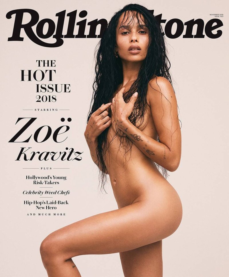 Зои кравиц для rolling stone 2018